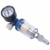 BETTERLIFE Pistolet Pneumatique Avec Régulateur De Pression + Séparateur D'huile Filtre Séparateur Outil Filtre Régulateur De Pression D'air (1 Pièce, Régulateur De Pression + Filtre + Connecteur Rapide (manomètre N ° 3)