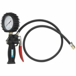 MANOMETRE JAUGE DE PRESSION D'AIR PNEU GONFLAGE PNEUMATIQUE FERVI 0609