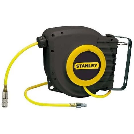 ENROULER PNEUMATIQUE STANLEY AVEC POUR TUYAU AIR COMPRIMÉ Ø 6,5X10 EXTENSION 9 M