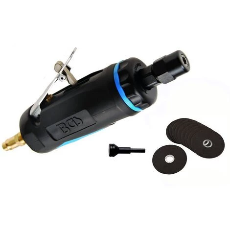 BGS TECHNIC MEULEUSE PNEUMATIQUE BGS, AXE PORTE MEULE, 10 DISQUES 75 MM X 1.5 Mm