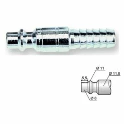 BGS TECHNIC EMBOUT POUR COUPLEUR STD FRANCAIS ET US VERS TUYAU De 8 Mm