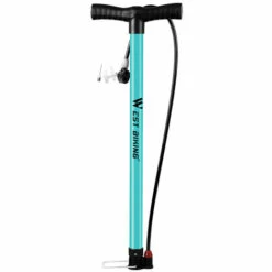 WEST BIKING Pompe A Velo 140Psi, Gonfleur De Chambre A Air De 7,5 Pouces Avec Manometre Presta Et Valve Schrader