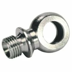 LEM SELECT Raccord Banjo Collerette Fileté Mâle 1/4" Oeil 1/4" (Lot De 2)