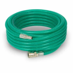 EBERTH Tuyau à Air Comprimé, Tuyau Dair Haute Pression Pour Compresseur, Longueur 10m, Diamètre 10mm X 14mm (intérieur X Extérieur), Raccord 3/8", 24 Bar, Accessoires Pour Outils Pneumatique