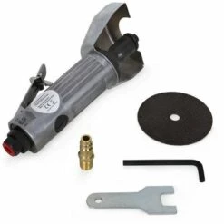 EBERTH Disqueuse Pneumatique Outil à Découper Carrosserie (20.000 Rpm, 75 Mm Disque De Coupe, 1/4" Connectique Air)