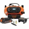 BLACK & DECKER Gonfleur-Compresseur Filaire Ou Sans Fil 11 BARS/ 160 PSI (sans Batterie) BLACK+DECKER BDCINF18N-QS