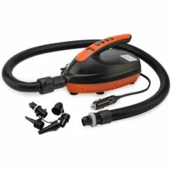 MERKMAK Pompe A Air Electrique Intelligente 12V Sup Max 16 Psi Pompe A Air Electrique A Double Etage Pour Planche A Pagaie Exterieure