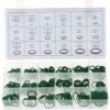 ASUPERMALL 270Pcs Assortiment Kit Voiture Hnbr A/C Systeme Climatisation O Ring Joints Set Outil, Vert