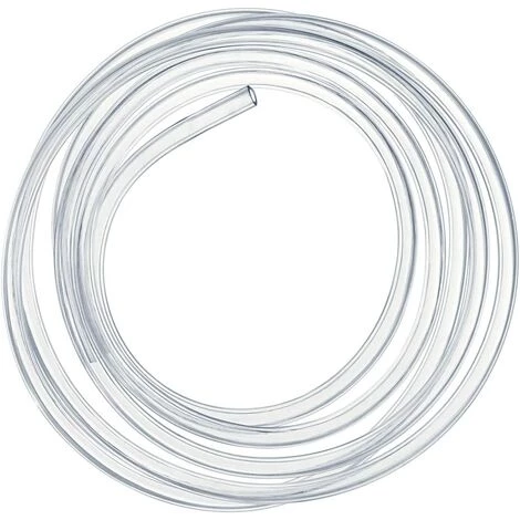 ABCRITAL Tuyau Transparent De Pression 3 Mètres, 10 × 12Mm Tuyauterie Flexible Tube De Pvc