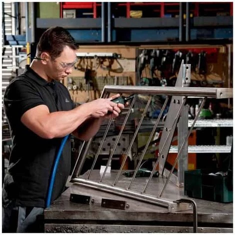 METABO Meuleuse Droite à Air Comprimé Ø6mm DG25 Set - 604116500 â Image 2