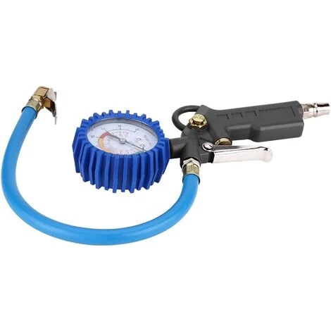 TANABATA Manomètre Numérique Pneu,Pistolet De Gonflage Jauge De Gonfleur De Pneu Jauge De Pression Des Pneus Pression D'Air Testeur 0-220PSI Pour Voiture Camion Moto â Image 3