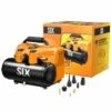 SILEX Compresseur D’air Portatif 6L Sur Batterie 40V SLX® - 8 Bar Max +2 Batteries Lithium 4 Ah