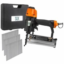 SILEX Cloueur - Agraffeuse Pneumatique 3 En 1 SLX 18 GA - 16 GA Clous 15-50 Mm + Assortiment Clou