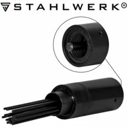 STAHLWERK Tête De Rechange Pour Le Trotteur Pneumatique à Aiguilles NE-19 ST