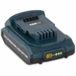 MSW Batterie De Rechange 18 V 2 Ah Accessoire Grignoteuse Batterie Voyant LED - Noir, Jaune