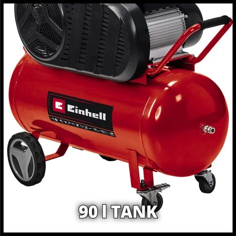 Einhell Compresseur TE-AC 430/90/10 (3000 W, 2850 (1/min), 90 L, Capacité D'aspiration 430 L/min) â Image 3