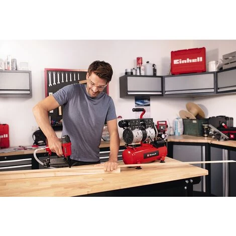 Einhell Compresseur TE-AC 6 Silent (550W, 57 Db, Capacité De La Cuve : 6L) – Image 2