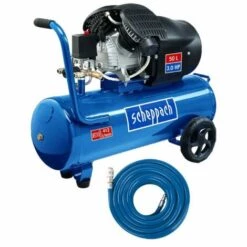 Pack SCHEPPACH Compresseur 50L - 2200W - HC53DC - Tuyau 15m