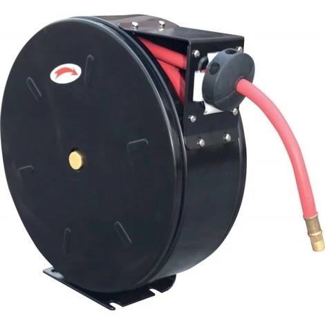 FP Enrouleur Tuyau Acier 10 M 20 Bar 1/4" Fermé