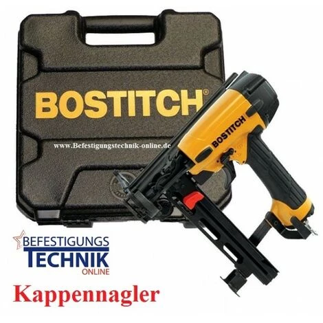 Bostitch SL1838BC-E Agrafeuse Pneumatique Pour Capsules 19-38mm Pour SB-Caps KL-22"-"EN10066