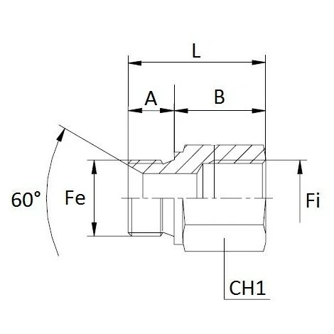 LEM SELECT Réducteur Mâle 18x1,5 Femelle 1/2" (Lot De 2) â Image 2