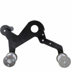 BRIDAY Ponceuse à Bande De Tube, Polisseuse De Ponceuses à Bande De Tube, Plage De Meulage à 270 ° Pour Tuyaux En Acier Inoxydable De Meuleuse D'angle De Type 100