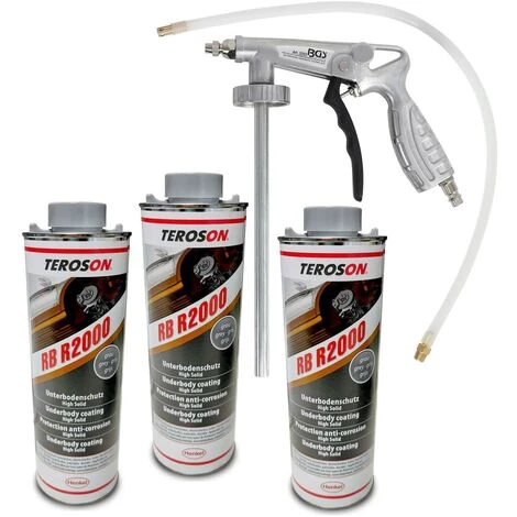 OC-PRO LOT PISTOLET BLACKSON +3 CARTOUCHES ANTIGRAVILLON GRIS TEROSON RB2000