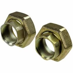 WILO Lot De 2 Raccords Filetés Pour Pompes DN30 RU 1"1/4 (33x42)