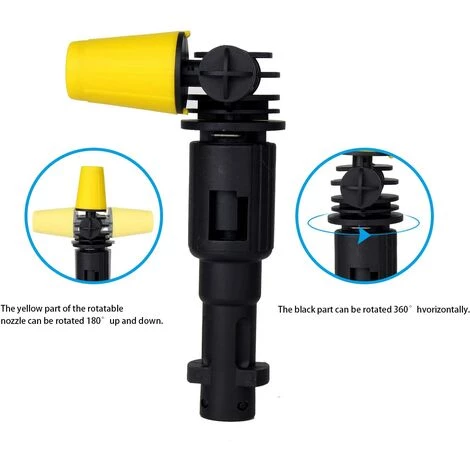 DECKON Jeu De Barres Flexible Et Pivotant à 360° Pour Les Nettoyeurs Haute Pression De La Série LAVOR â Image 2