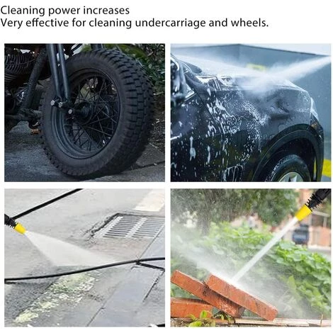 DECKON Jeu De Barres Flexible Et Pivotant à 360° Pour Les Nettoyeurs Haute Pression De La Série LAVOR â Image 5