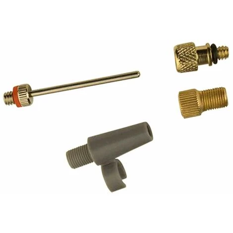 CYCLINGCOLORS Kit Embout De Gonflage Raccord Transformateur Adaptateur Pompe Compresseur Ballon Vélo Matelas Pneumatique