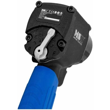 MSW Clé À Choc Pneumatique Clé À Choc Professionnelle 688 Nm 10 000 Tr/min - Rouge, Bordeaux, Crème, Gris – Image 3