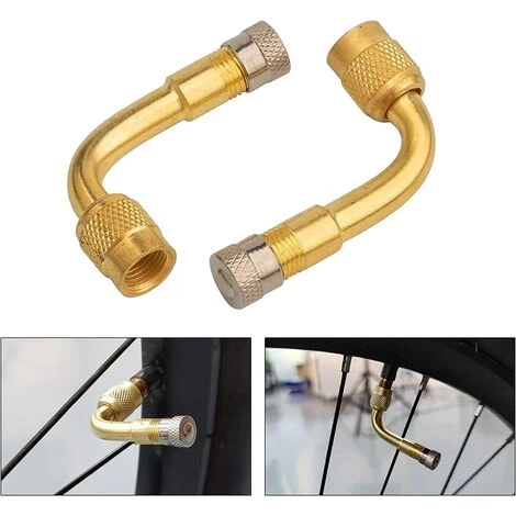 TINOR Adaptateur De Pompe à Vélo, 12 Pièces Adaptateur De Valve De Vélo DV AV SV Soupape De Vélo Presta Schrader Vélo Valve Connecteurs Embout Gonfleur Velo Adaptateur Gonflage Velo Raccord – Image 4