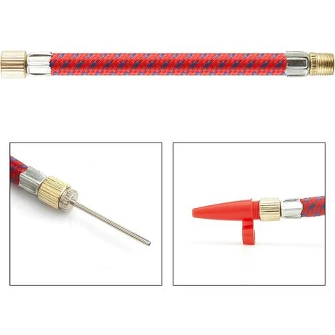 TINOR Adaptateur De Pompe à Vélo, 12 Pièces Adaptateur De Valve De Vélo DV AV SV Soupape De Vélo Presta Schrader Vélo Valve Connecteurs Embout Gonfleur Velo Adaptateur Gonflage Velo Raccord – Image 5