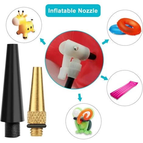 TINOR 26 PCS Adaptateur De Pompe à Vélo - Schrader Presta De Valve Adaptateur De Pompe à Pneu De Bicyclette AV DV SV Avec Embout De Gonflage Adaptateur De Compresseur Pour Ballon De Vélo De Montagne â Image 3