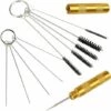 STARLIGHT SL.GT Kit De 3 Accessoires De Rechange Pour Le Nettoyage D'aérographe - Brosses Et Aiguilles En Acier Inoxydable