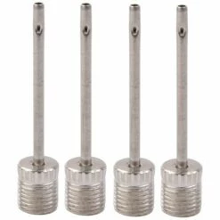 CYCLINGCOLORS 4x Aiguille De Gonflage Ballon Pompe Matelas Gonflable Piscine Embout Raccord Pompe Bois Main Basket Foot Rugby Volley