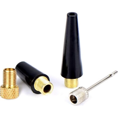 TANABATA Lot De 35 Adaptateurs Pour Pompe à Vélo Avec Valve Schrader, Valve Presta, Adaptateur De Valve Dunlop/Woods Pour Pneu De Vélo (AV DV SV) Avec Pompe à Ballon/pompe à Air/compresseur â Image 2