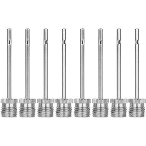 TANABATA 2 Pièces Tête De Pompe Pompe à Air Pompe à Vélo Remplacement Double Tête De Pompe Et Extension De Valve De 16,5 Cm De Long Extension De Valve De Pneu Flexible Extension De Valve