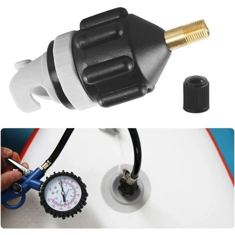 TANABATA 10 Pcs En Aluminium Presta à Schrader Convertisseur Voiture Valve Adaptateur Vélo Vélo Tube Pompe À Air Compresseur Outils – Image 4