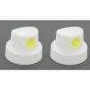 CYCLINGCOLORS 2x Embout Bombe Aérosol Universel Tête Pulvérisateur Rond Blanc Spray Buse Peinture Pistolet
