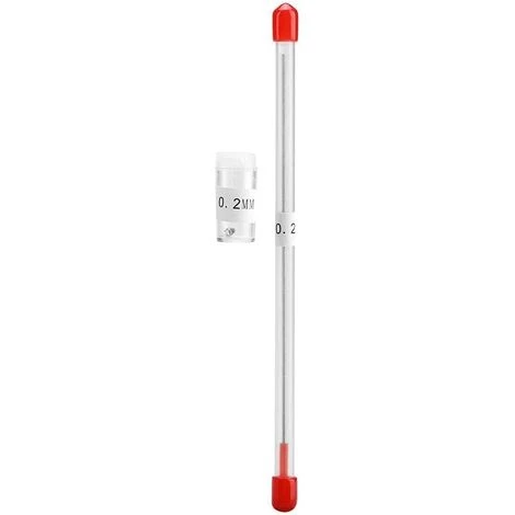 AOUGO Aiguilles D'aérographe Et Buses D'aérographe Remplacement Pour Accessoires D'aérographe Pratiques Ensemble D'outils Pour Pistolets Aérographes (0,2 Mm)