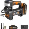 WORX 18V(20V MAX) Compresseur D'Air Sans Fil WX092, PowerShare