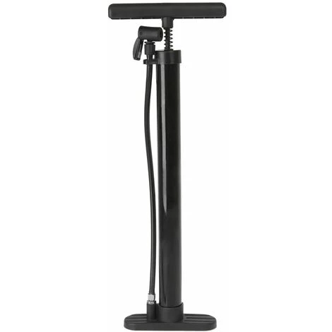 CYCLINGCOLORS Pompe à Main Avec Embout + Flexible + Connecteur De Gonflage Universel Toute Valve Ballon Piscine Matelas Gonflable Vélo Voiture Moto