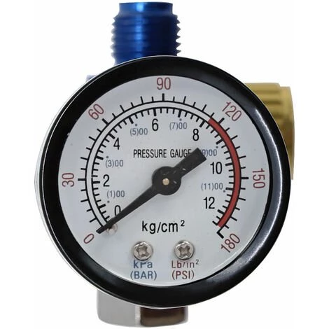 LITZEE Filtre Et Régulateur De Compresseur Régulateur De Pression D'air, Régulateur De Pression D'air De Pistolet De Pulvérisation, Pistolet De Pulvérisation De Peinture, Vanne De Régulation De Pression, Vanne De Régulation De Pression, Accessoires D'outi