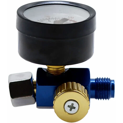 LITZEE Filtre Et Régulateur De Compresseur Régulateur De Pression D'air, Régulateur De Pression D'air De Pistolet De Pulvérisation, Pistolet De Pulvérisation De Peinture, Vanne De Régulation De Pression, Vanne De Régulation De Pression, Accessoires D'outi â Image 3