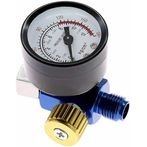 LITZEE Filtre Et Régulateur De Compresseur Régulateur De Pression D'air, Régulateur De Pression D'air De Pistolet De Pulvérisation, Pistolet De Pulvérisation De Peinture, Vanne De Régulation De Pression, Vanne De Régulation De Pression, Accessoires D'outi â Image 5
