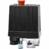 CHANCEY Pressostat De Compresseur D'Air à 4 Sorties, Commutateur De Pression Vanne De Contrôle Pièces Pour Compresseur, 90-120 PSI 240 V,SEMAket