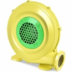 RELAX4LIFE Pompe Électrique Gonflable Avec Moteur En Cuivre 350W/450W/680W, Souffleur D'air Avec Ventilateur Pour Château Gonflable, Maison Gonflable De Rebond De L'eau, Cavalier,680W,Jaune