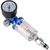 LYCXAMES Pistolet Pulvérisateur Pneumatique Avec Régulateur De Pression + Filtre Séparateur D'huile Outil Séparateur